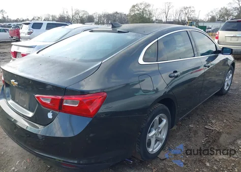 2017 Chevrolet Malibu Ls из США, поврежденный, VIN 1G1ZB5ST0HF163352